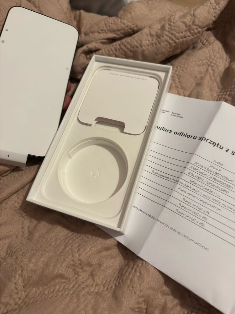 iPhone 14 128Gb nowy z ubezpieczenia