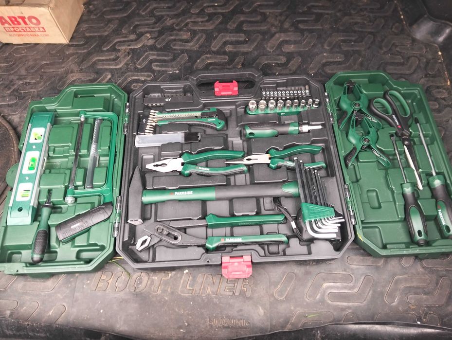 parkside набір інструментів 80 елементів