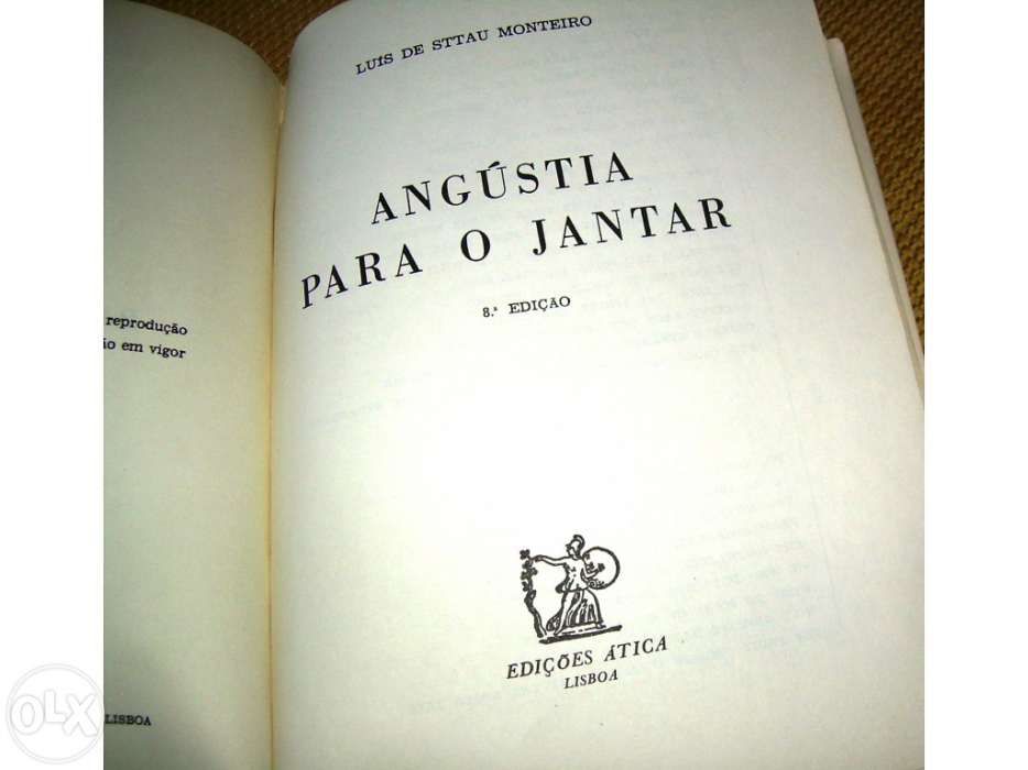 Angústia para o Jantar / Luis de Sttau Monteiro