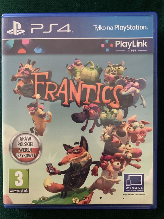 Frantics PS4 Pudełko PL Wersja