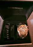 Zegarek armani emporio Armani prezent komplet gomez premium zalando