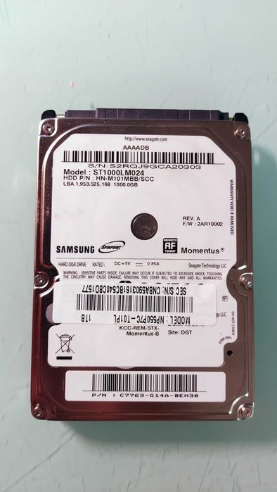 Dysk 1TB USB3.0 Samsung - przenośny magazyn danych