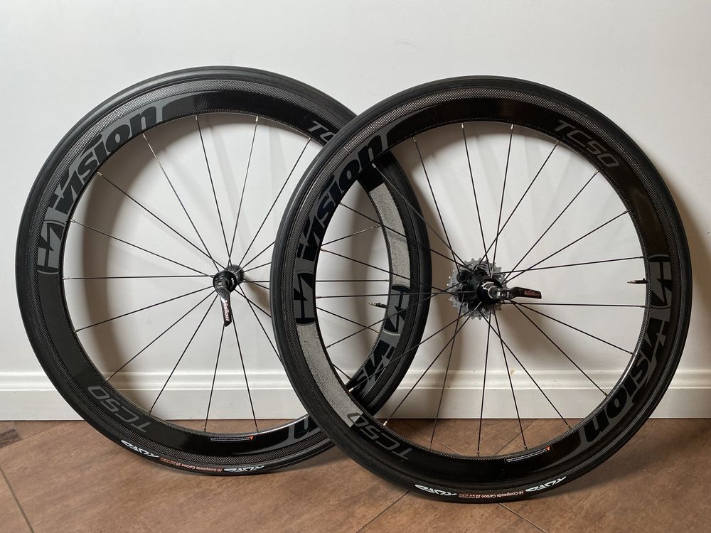 Koła carbonowe VISION TC 50 campagnolo shimano