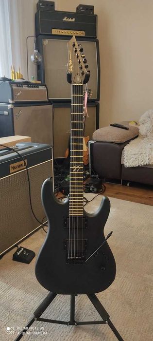 Gitara elektryczna Harley Benton HWY-25 BKS superstrat + SETUP!