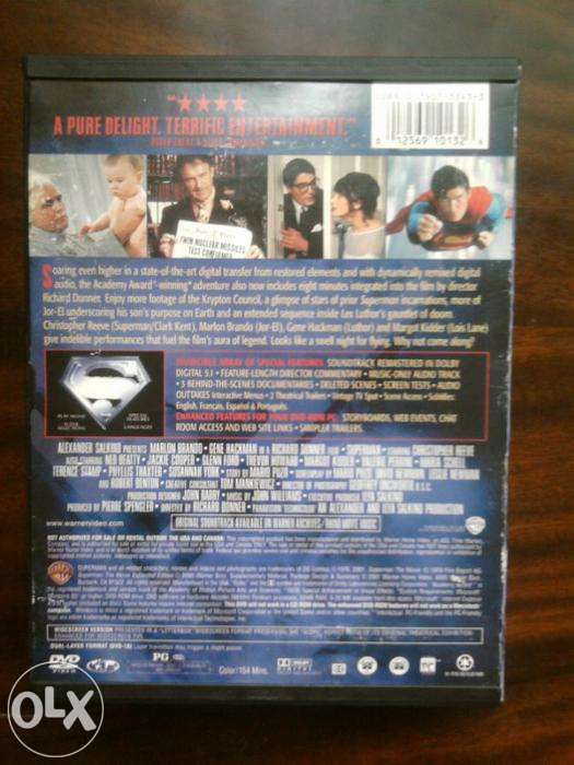 Film SUPERMAN podwójna Double DVD - UNIKAT ! English