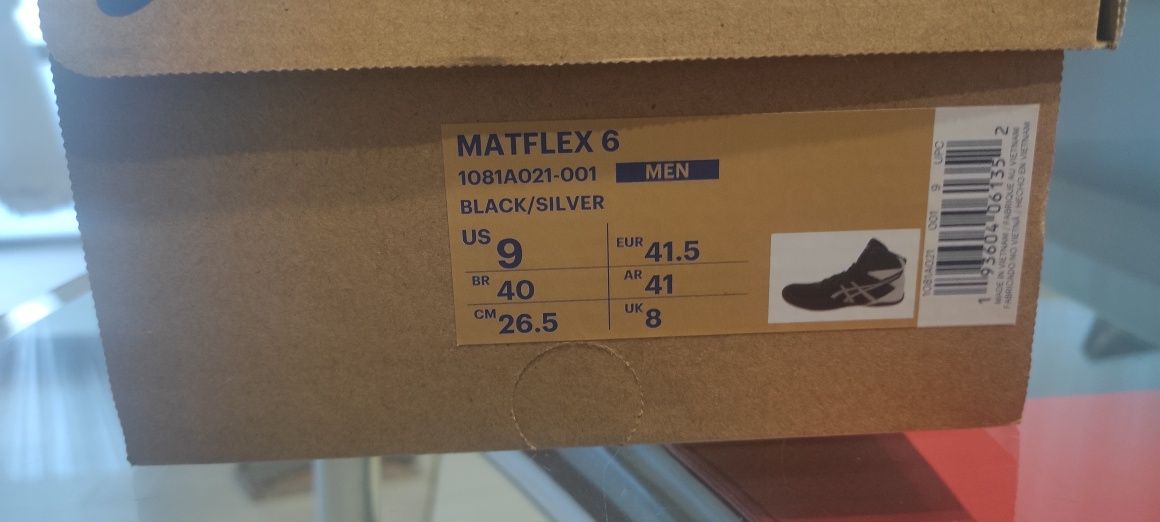 Борцовки Asiks Matfleks 6, р.40, 26,5см.