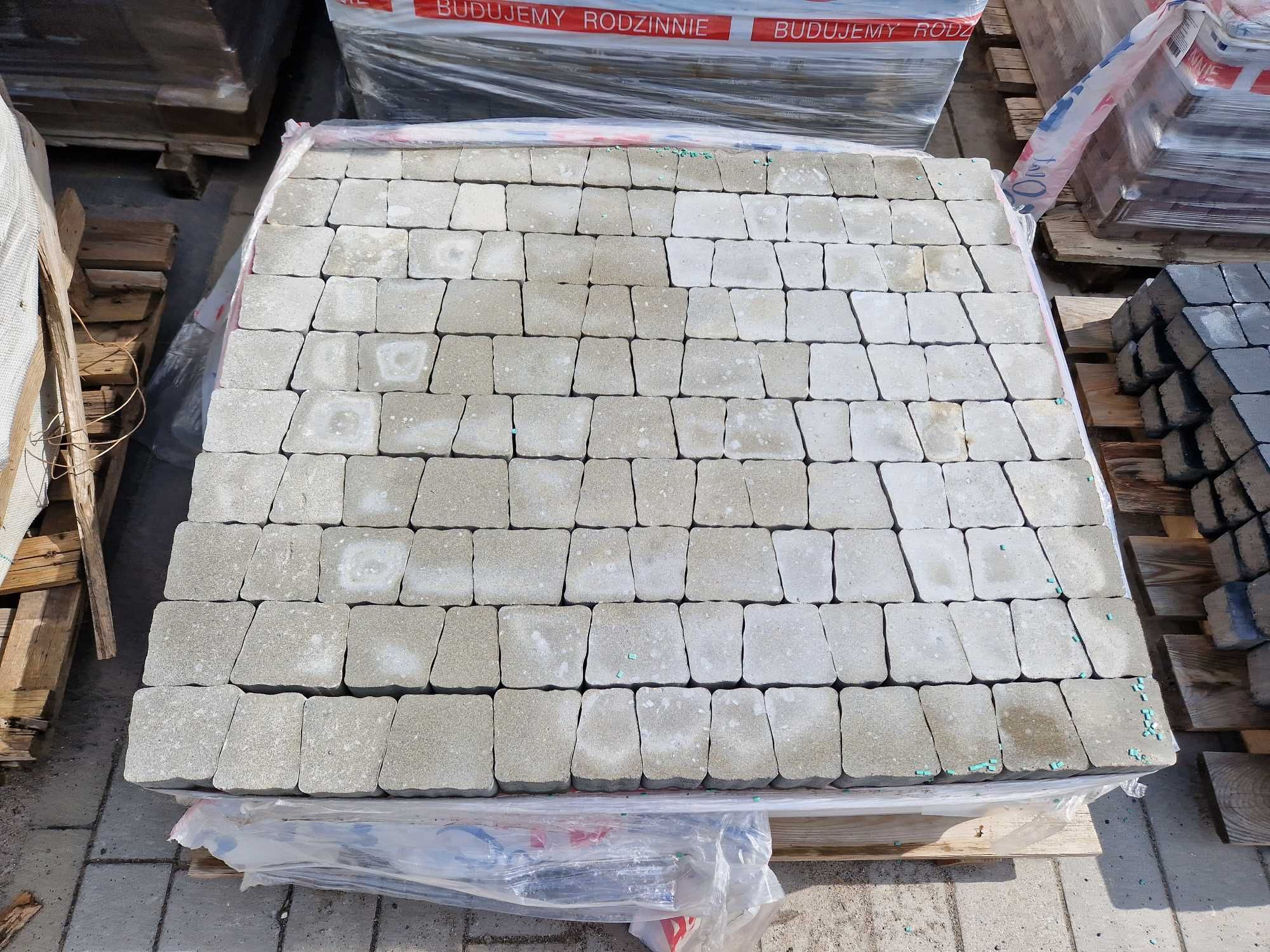Kostka Brukowa Savona Klasyczna Szara 6 cm Trapez Podjazd II gatunek