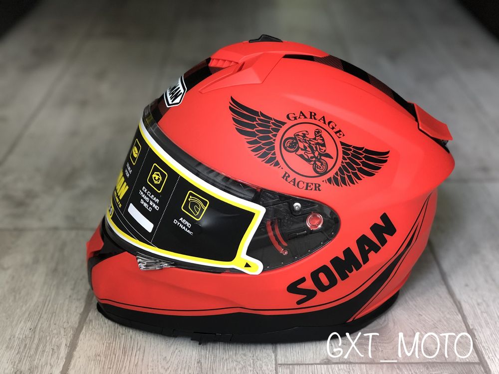 Мотошоломи Soman шлем