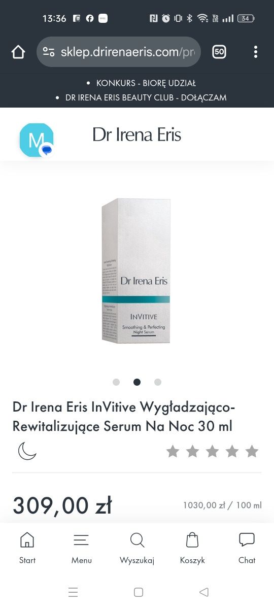 Nowe serum dr Irena Eris Invitive