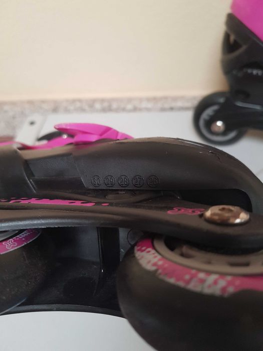 Patins menina em linha 26 a 30