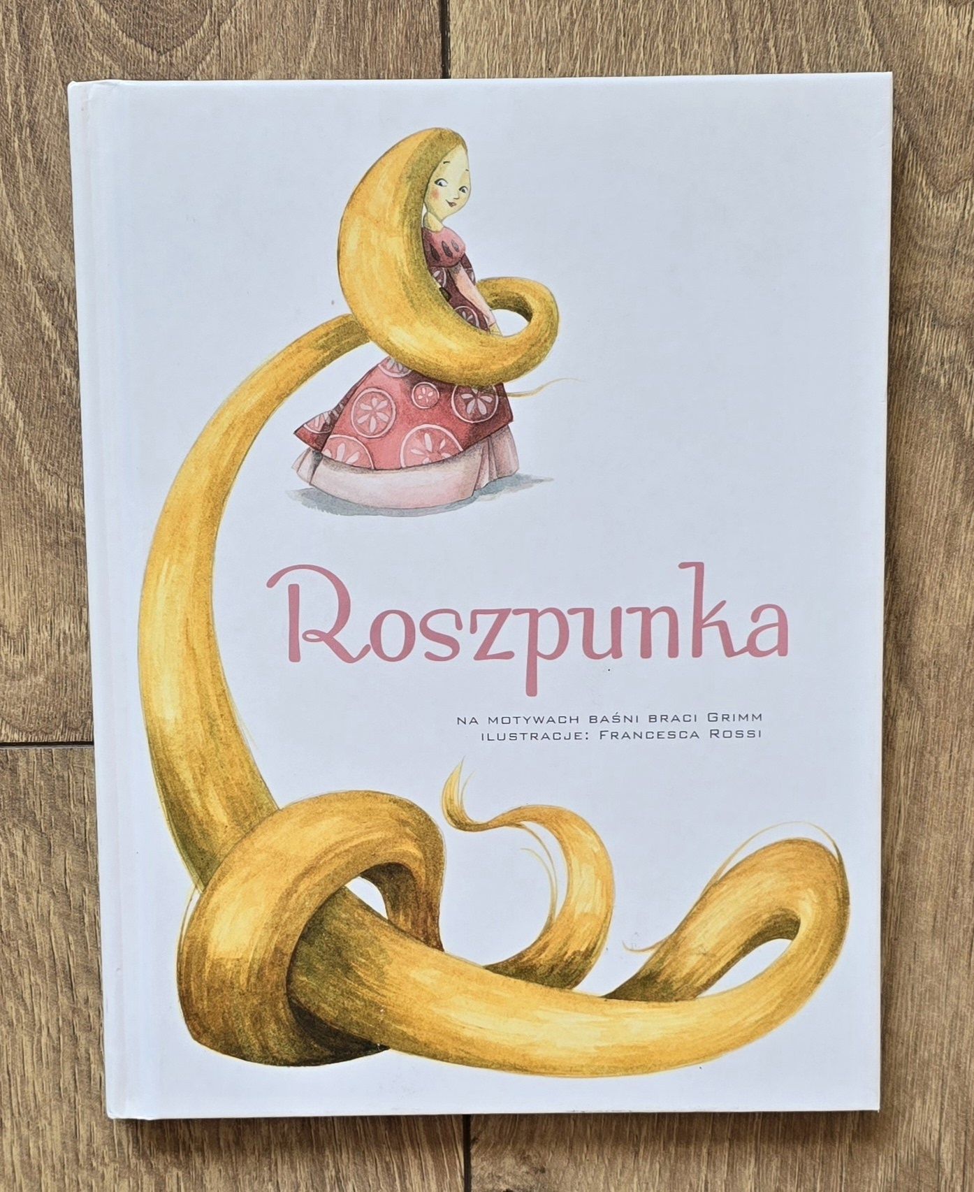 Roszpunka Baśnie Braci Grimm Wyd. Olesiejuk Książka Twarda Oprawa