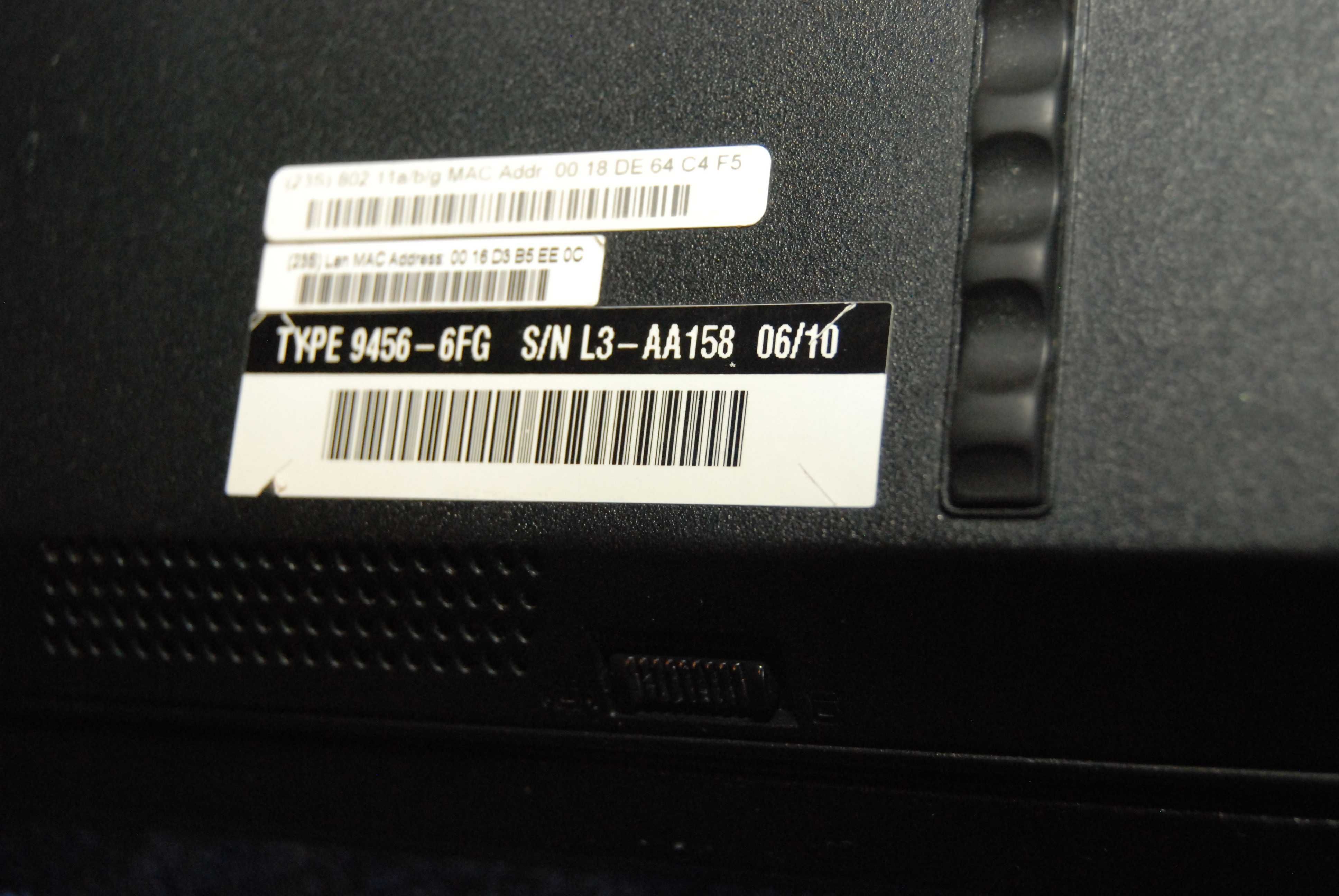 Laptop ThinkPad IBM R60 -Klasyk.