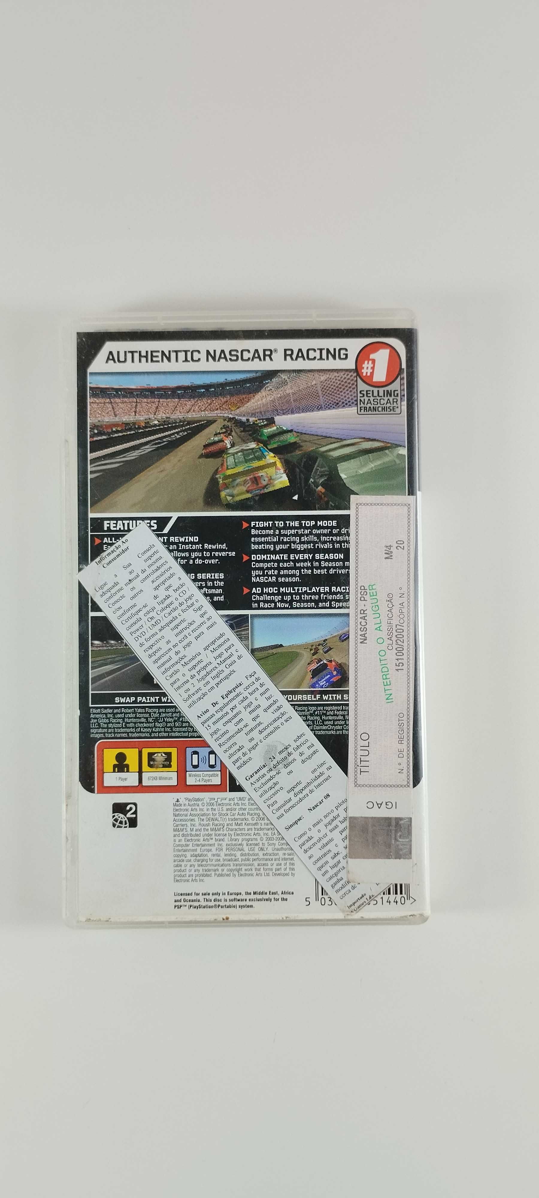 Nascar Playstation Portable PSP