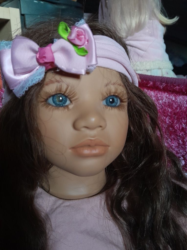 Boneca de rara de coleção marca Himmstedt novo  preço