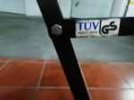 Suporte de duas bicicletas, TUV GS, fixado na bola de reboque.