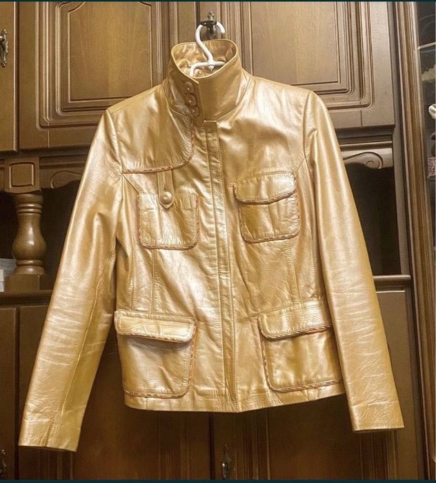 Кожаный пиджак, курточка