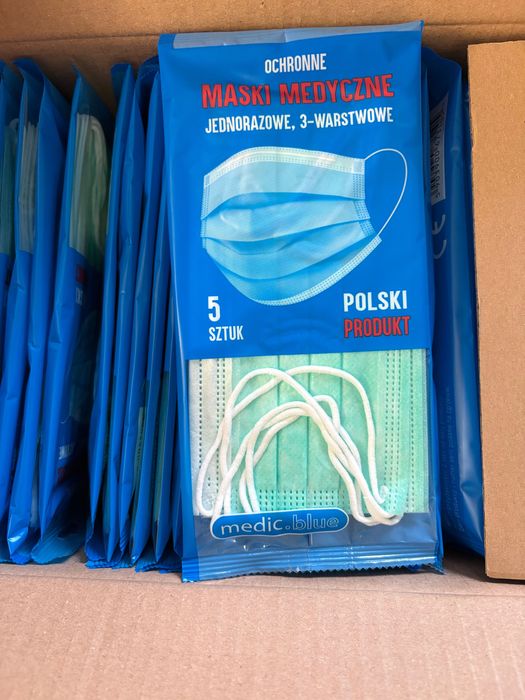 Maseczki jednorazowe 500 szt