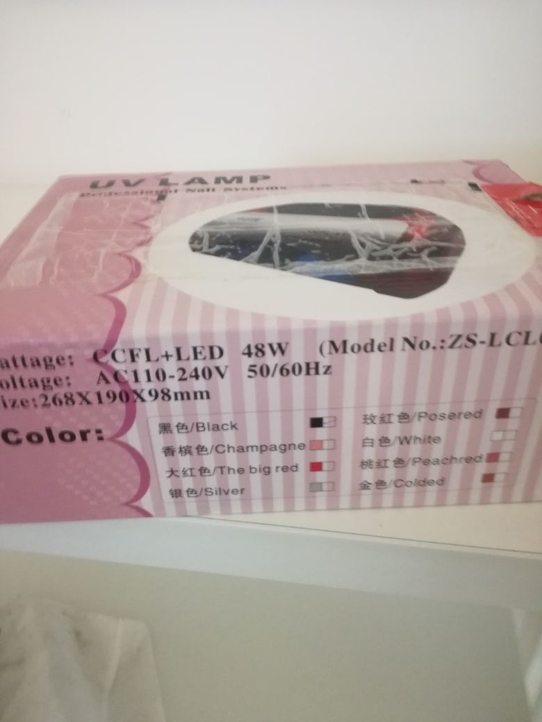 Lampa UV do paznokci professional systems