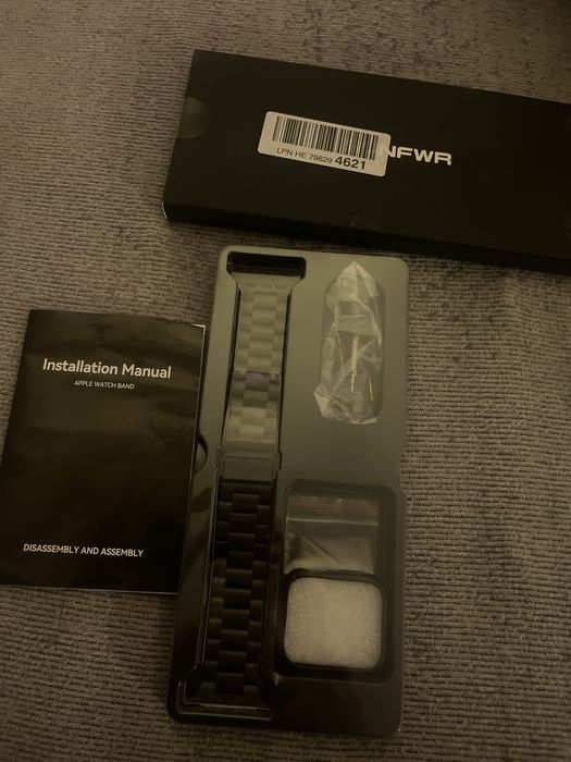 Zestaw bransoleta, osłonka do zegarka apple watch ultra