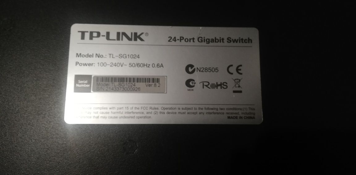 Switch, tp-link 24