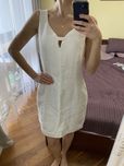 Sukienka letnia lniana h&m