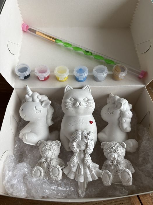 Набори для творчості, гіпсові фігурки