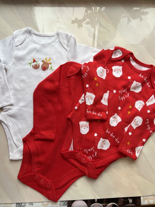 Набір новорічних боді