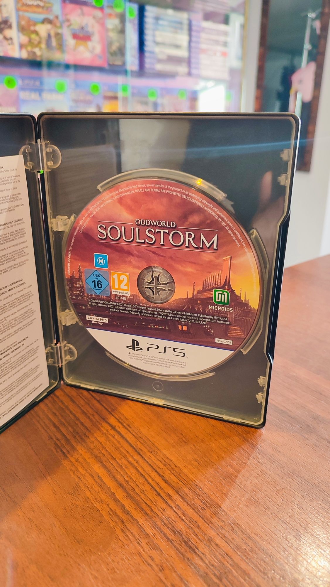 Oddworld Soulstorm STEELBOOK PS5 sklep wysyłka wymiana