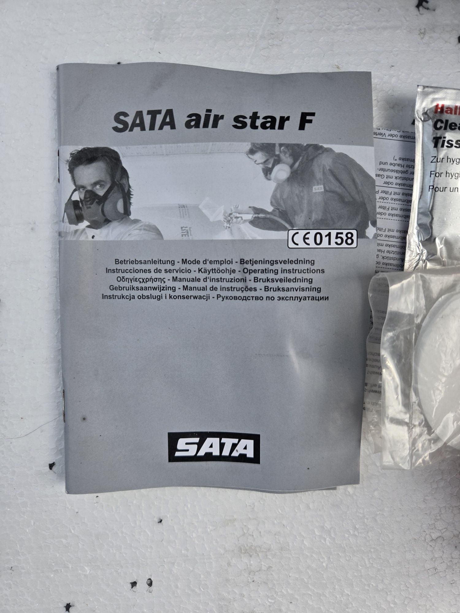 Maska lakiernicza Sata