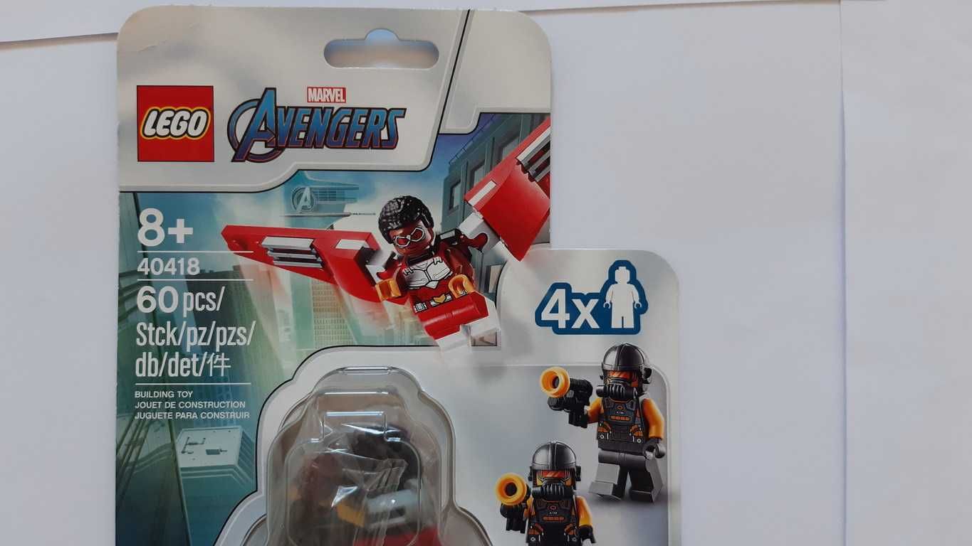 Lego Super Heroes Avengers 40418 Falcon & Black Widow blister selado