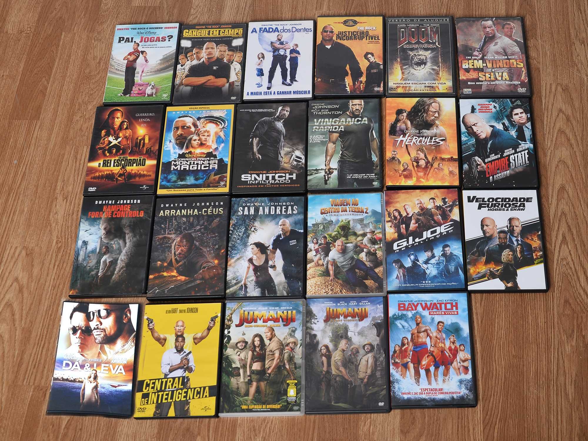 Dwayne Johnson The Rock DVD`S