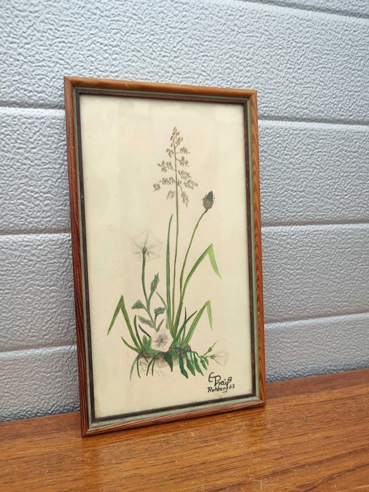 Obraz - Akwarela - Botanika - Botanica - Design - ręcznie malowana - G