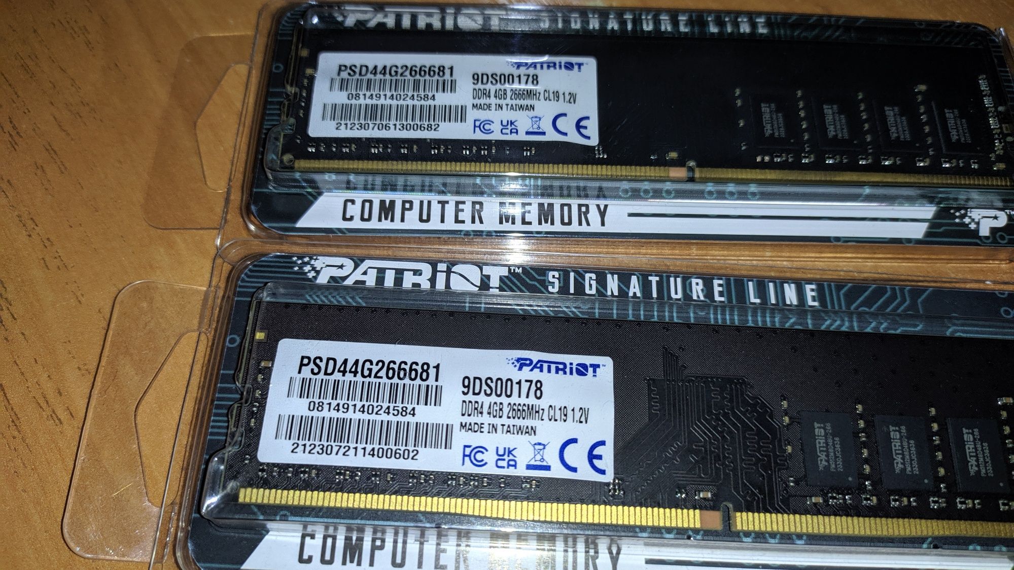 Оперативна пам'ять Patriot DDR4-2666  4096Mb