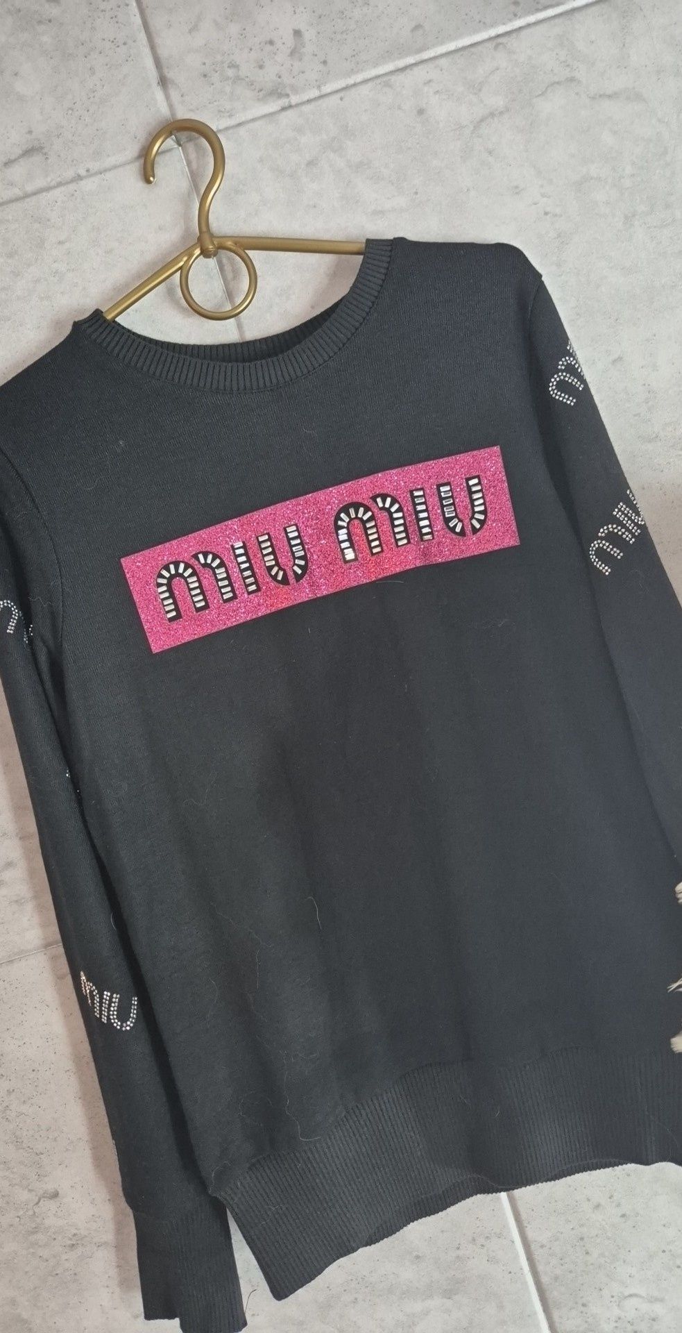 Sweterek miu miu S