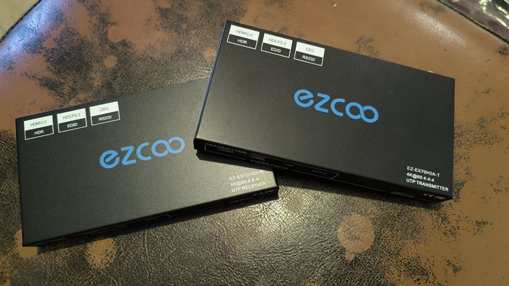 Extensor de HDMI por rede 4K de 60 Hz novo na caixa