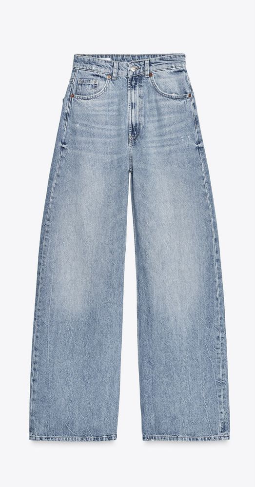 Джинси zara широкі