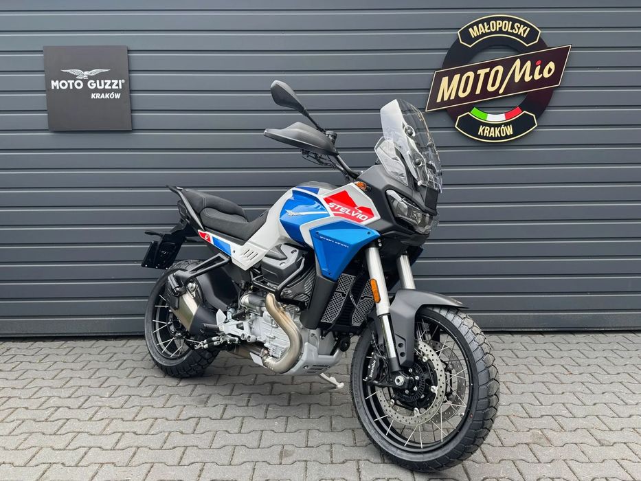 Moto Guzzi Stelvio Duecento Tributo 2025 – Pojazd Demonstracyjny! Moto Mio Kraków!