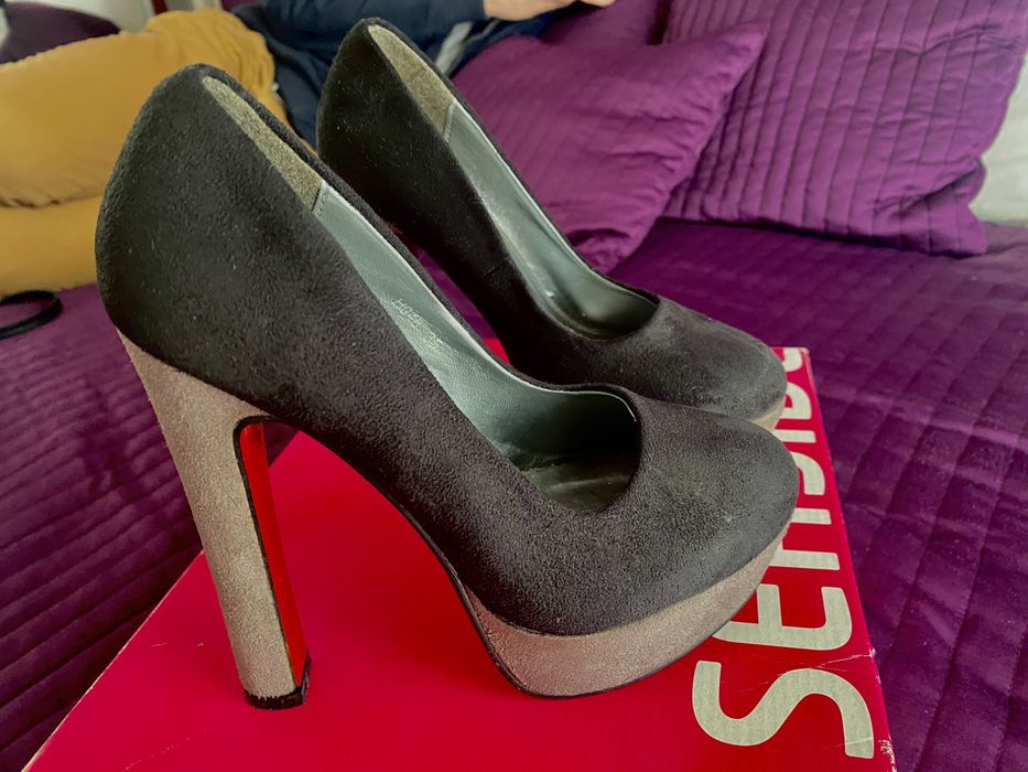 Sapato alto nr35
