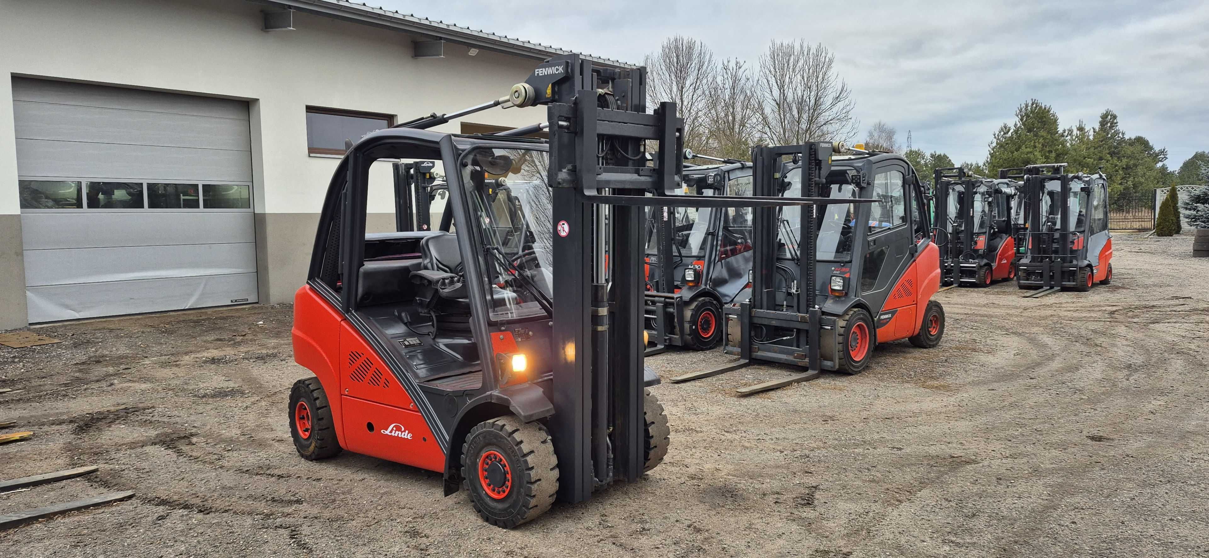Linde H25T - Triplex 5.50m - Tylko 4300 mth - 4 sekcje - Super Stan.