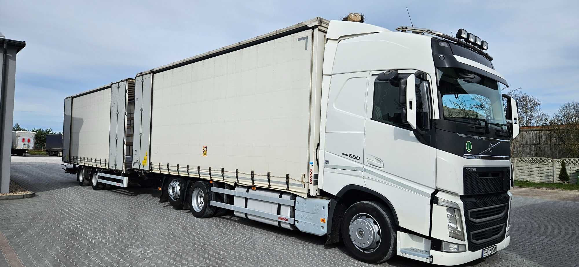 Volvo FH / 500KM /  EURO 6 / zestaw przestrzenny 120 M3