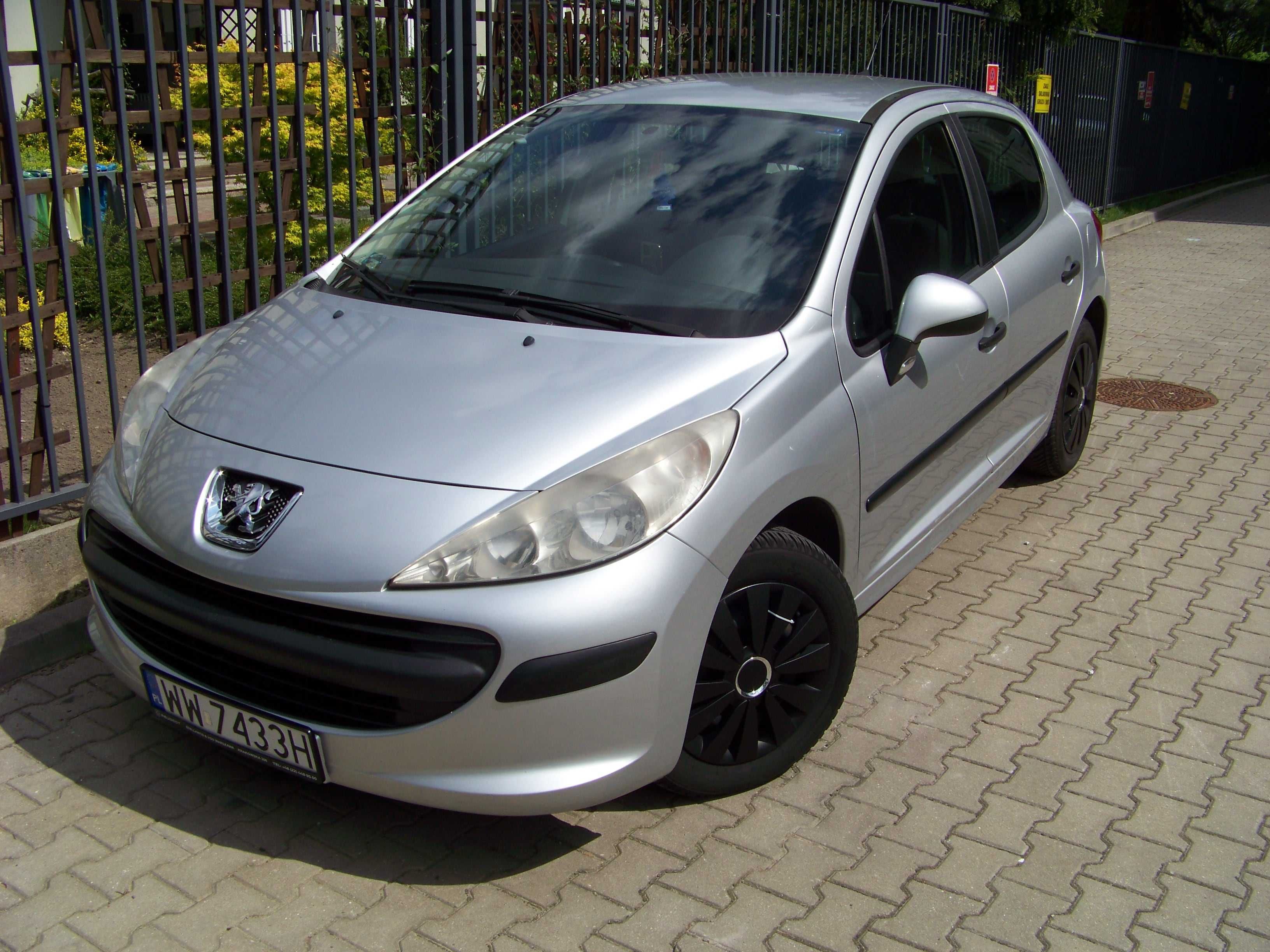 Peugeot 207, 1.4 benzyna ,klimatyzacja,  polski salon