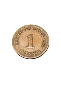 1 Reich Pfennig 1896 r. E