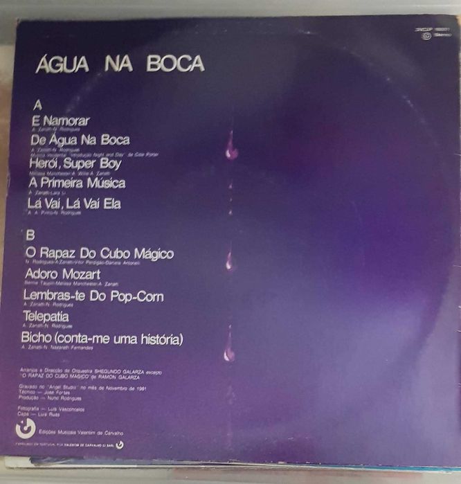 Disco vinil  "Água na Boca" - Lara Li (1981)