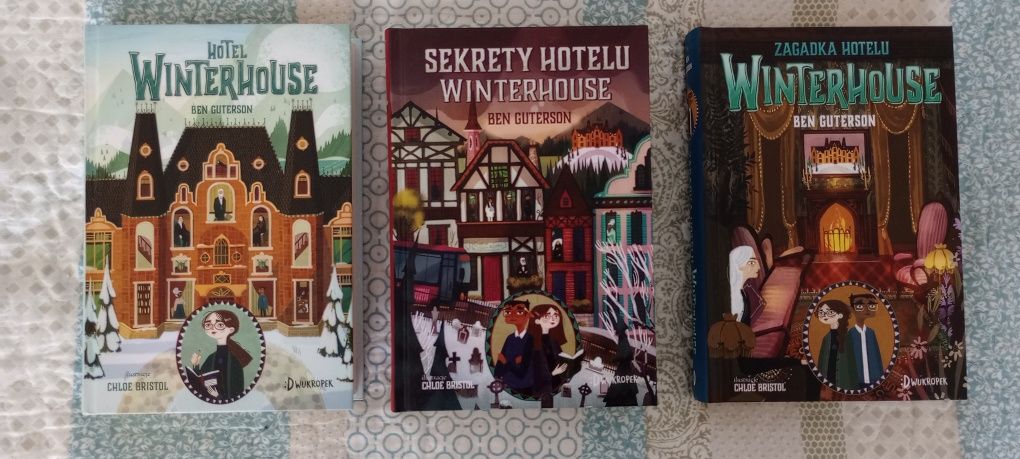 Hotel Winterhouse, seria - 3 części, Ben Guterson, książka