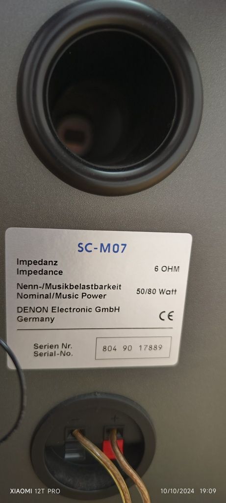 Aparelhagem Denon modelo UDCM-M7