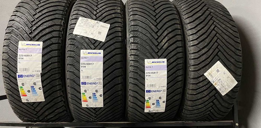 225/45R17 91H Michelin Alpin 7 nowe opony zimowe
