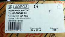 Puszka podłogowa KOPOBOX 80