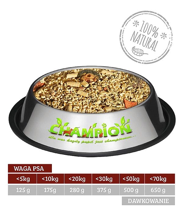 5kg Makaron błyskawiczny STANDARD sucha karma dla psa instant