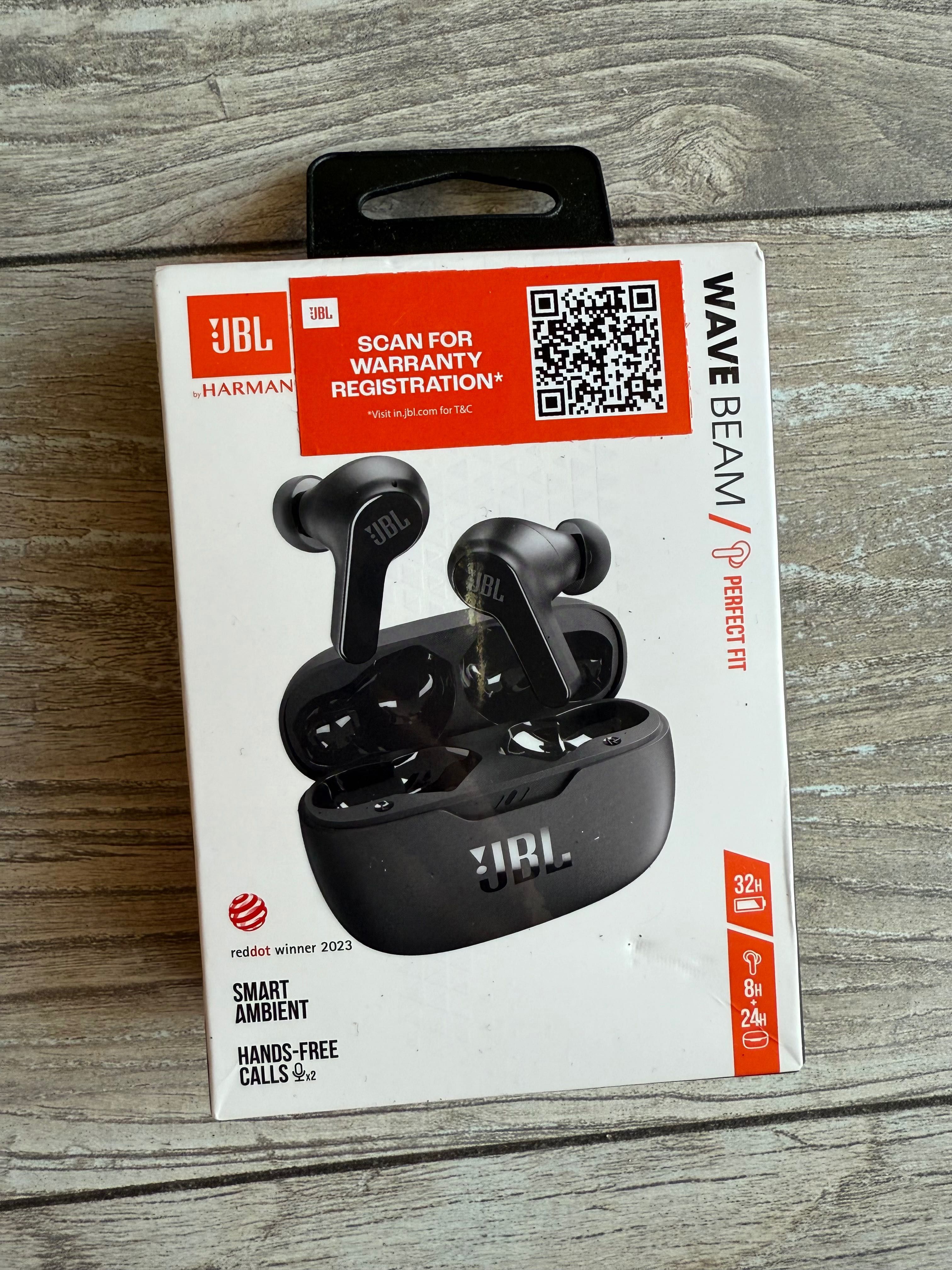 JBL wavebeam słuchawki bezprzewodowe