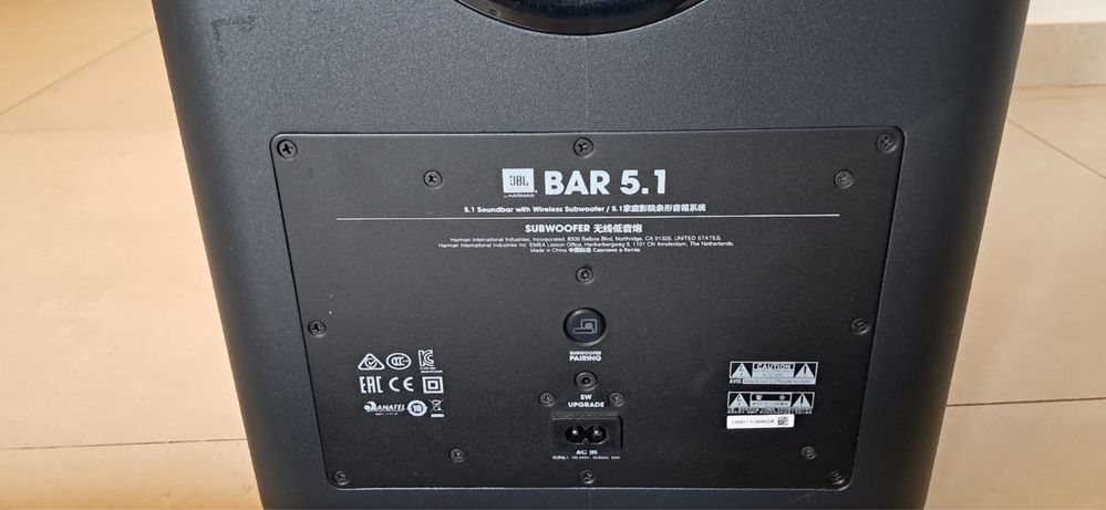 JBL BAR 5.1  Soundbar